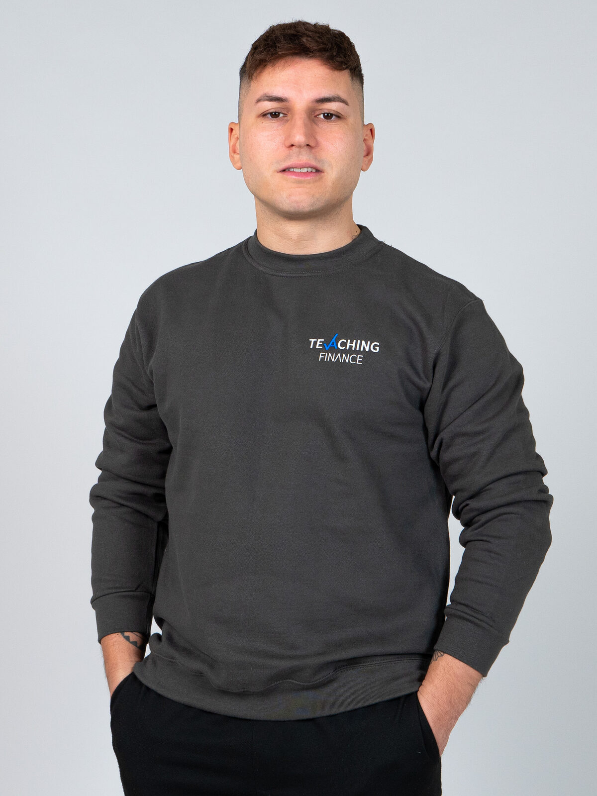 Workwear Sweatshirt mit besticktem Logo