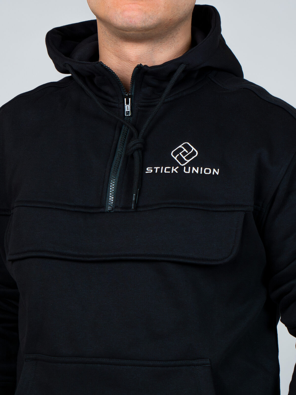 Bestickter Premium Taschenhoody